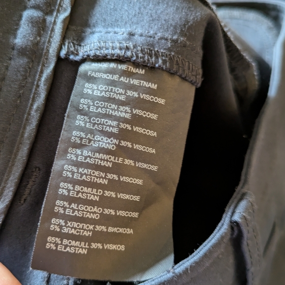 Club Monaco navy ankle pants size 8 - Picture 4 of 4